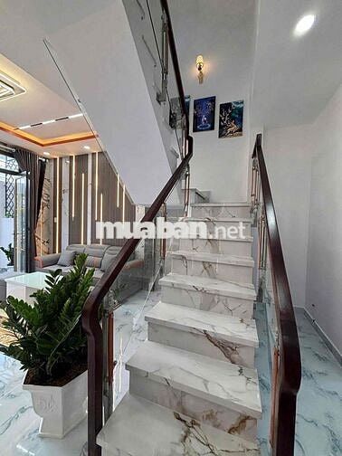 nhà 2 lầu tân kim QL50 đường xe hơi giá rẻ