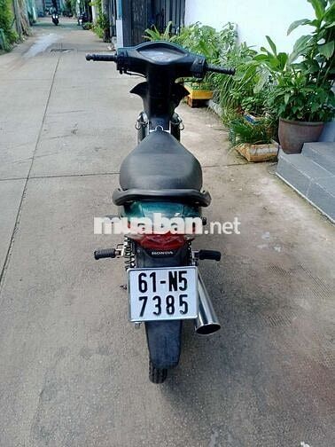 Honda Wave Alpha 2006 Xanh ngọc Lốc đen