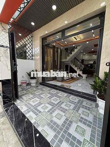 nhà 2 lầu tân kim QL50 đường xe hơi giá rẻ