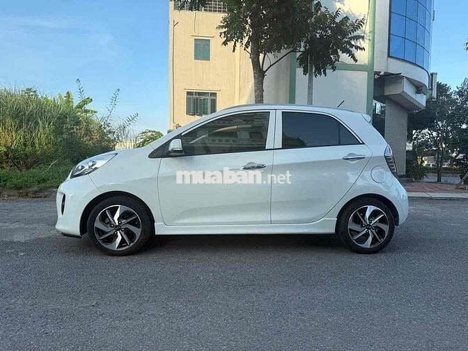 Kia Morning S 2018 Số tự động Trắng