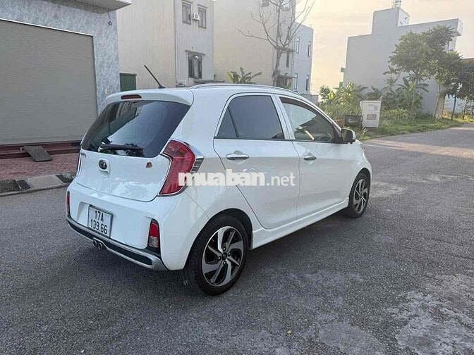 Kia Morning S 2018 Số tự động Trắng