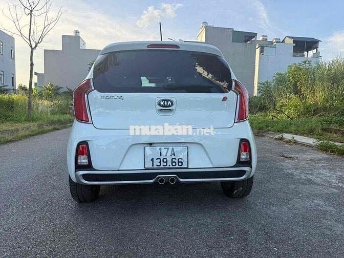 Kia Morning S 2018 Số tự động Trắng