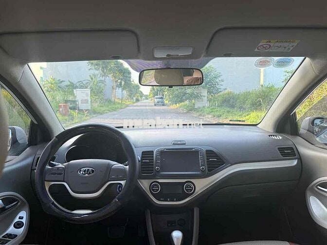 Kia Morning S 2018 Số tự động Trắng