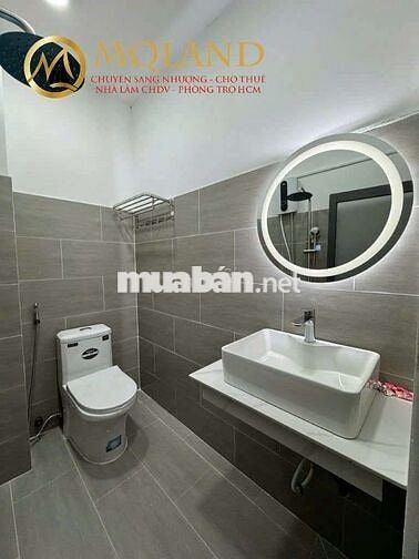 Nhà 8pn CHDV ban công trước/sau - Nguyễn Gia Trí ,Bình Thạnh 