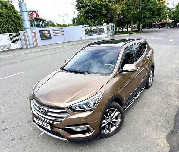 Hyundai Santafe 2019 2.2 CDI Full Dầu Nâu 7 chỗ