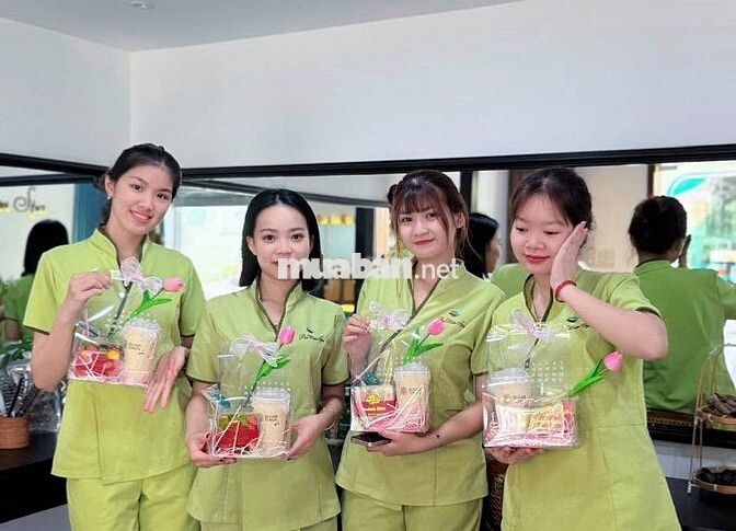 [LÀM NGAY, FREE ĐÀO TẠO] KỸ THUẬT VIÊN SPA TP.HCM