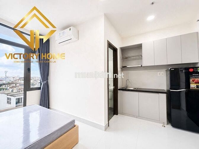 Chung cư mini mới!Phòng ban công-Full nội thất-Thang máy-Hầm xe-Bảo vệ
