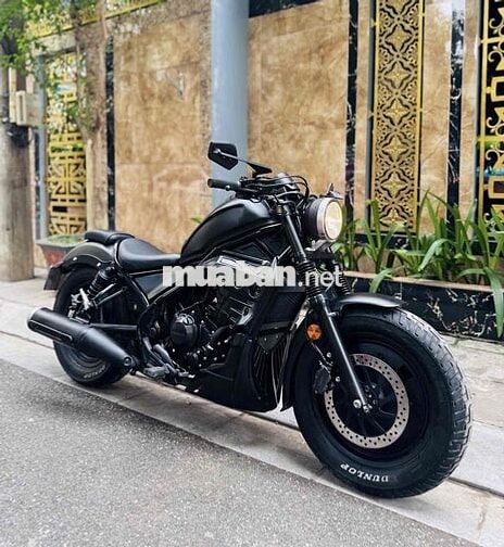 Honda Rebel 300 2023  ABS 7000 km Đen full bobber