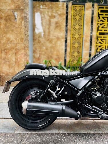 Honda Rebel 300 2023  ABS 7000 km Đen full bobber