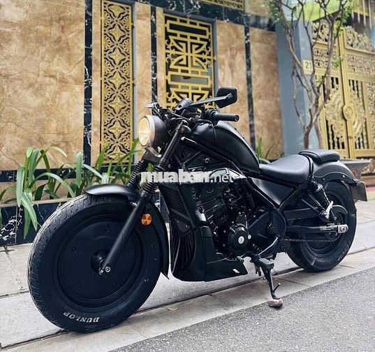 Honda Rebel 300 2023  ABS 7000 km Đen full bobber