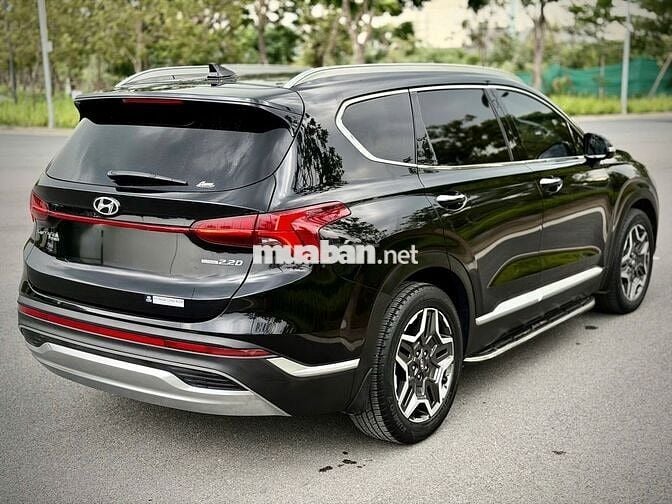 Hyundai Santafe 2.2 Premium 2022 Đen 100000 km
