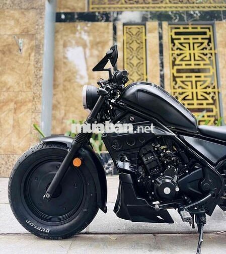 Honda Rebel 300 2023  ABS 7000 km Đen full bobber