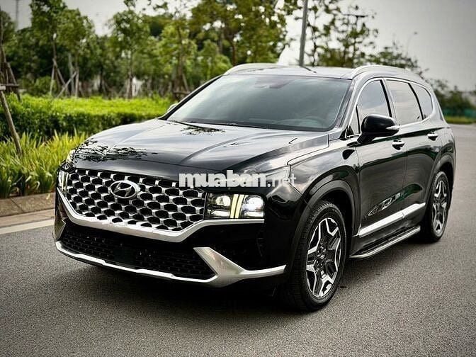Hyundai Santafe 2.2 Premium 2022 Đen 100000 km