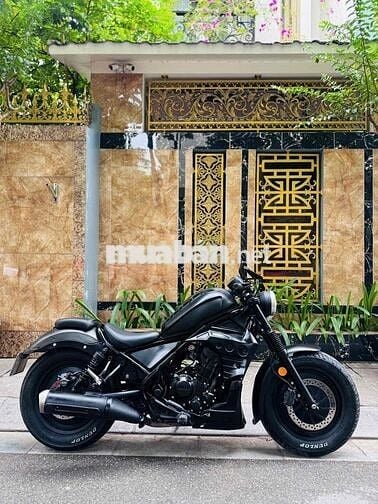 Honda Rebel 300 2023  ABS 7000 km Đen full bobber