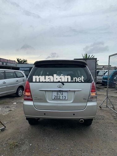 Toyota Innova G 2006 Số sàn Bạc