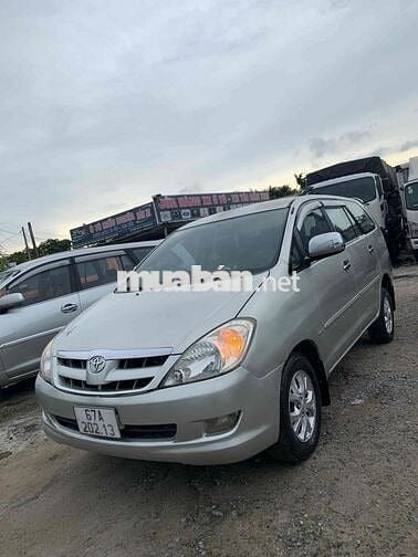 Toyota Innova G 2006 Số sàn Bạc