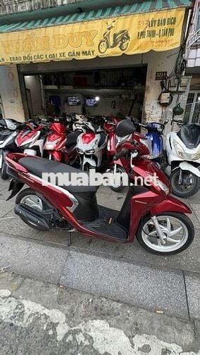Honda Vision 2017 Smartkey màu Đỏ đã sử dụng