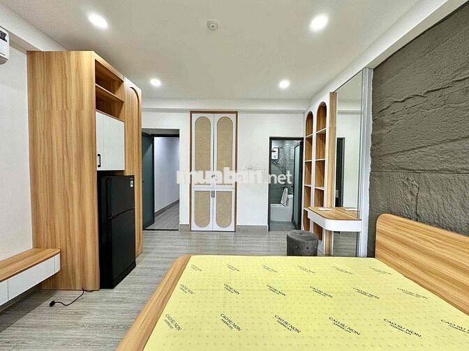 STUDIO BAN CÔNG TÁCH BẾP FULL NỘI THẤT NGAY TRUNG TÂM GÒ VẤP