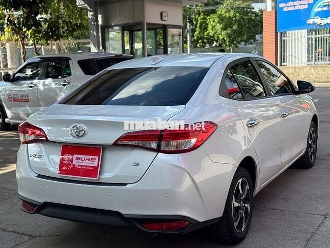 Toyota Vios 1.5G 2025 Trắng 20.000 km