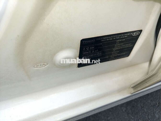 Kia Cerato 1.6 AT Trắng 62043 km
