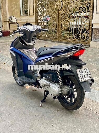 Honda Air Blade Fi Xám Xanh Xe tay ga