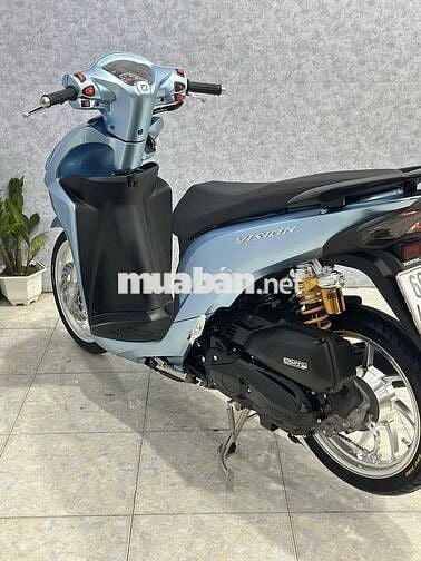 Honda Vision Xanh xe kiểng đẹp leng keng