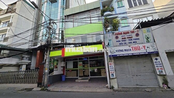 CHO THUÊ NHÀ 2 MẶT TIỀN : 63 Trần Quang Diệu, Phường 13, Quận 3 