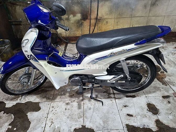 SYM Angela 50cc 2022 Trắng Xanh