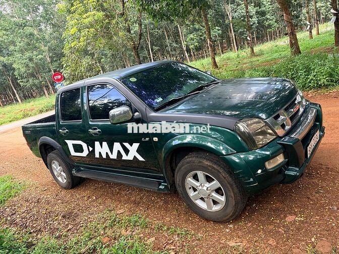 Isuzu D-Max 2007 Xanh Tự động 2 cầu