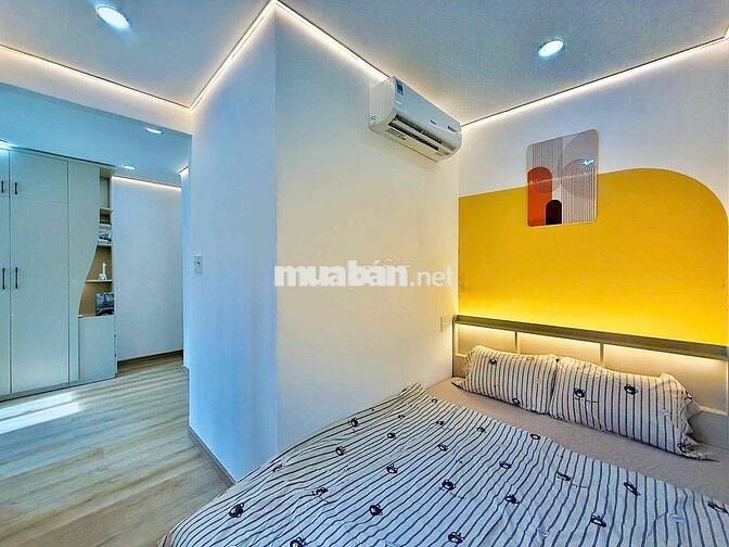 Nhà 3 tầng hẻm 6m 76m2 sử dụng chính chủ bán gửi 60tr hoa hồng
