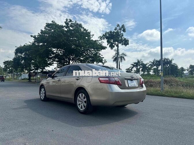 Toyota Camry 2007 Mỹ Tự động Xăng Vàng cát
