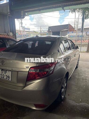 Toyota Vios 1.5E MT 2016 Số sàn Vàng cát