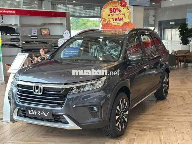 Honda BRV-L 7 Chỗ Giảm 100% LPTB Kèm Quà Hấp Dẫn