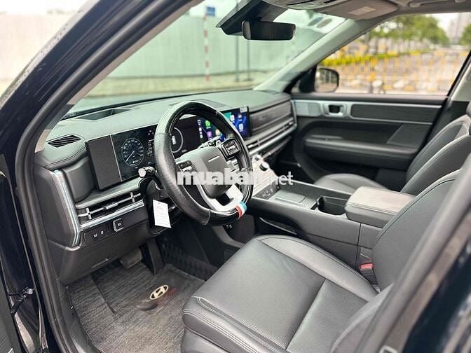 Hyundai Santafe 2024 2.5 Prestige Đen 1 vạn km
