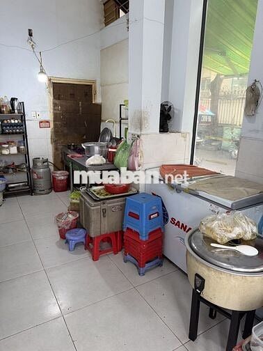 Sang gấp mặt bằng quán cơm trưa văn phòng