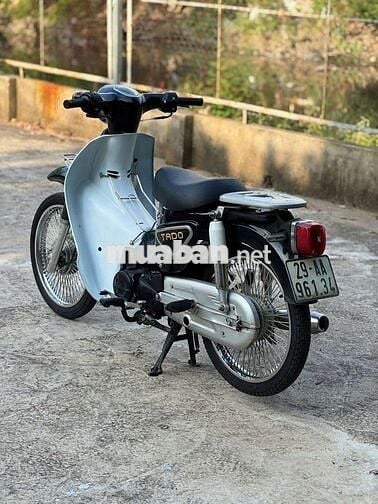 Cub 50cc 2022 Đen Trắng Biển Hn