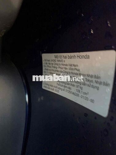Honda Wave 2023 Xanh