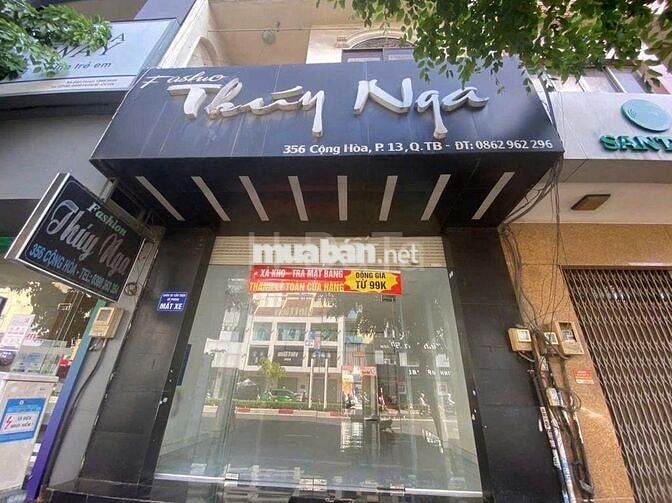 Cho thuê nhà mặt tiền Cộng Hòa, P.13, Tân Bình