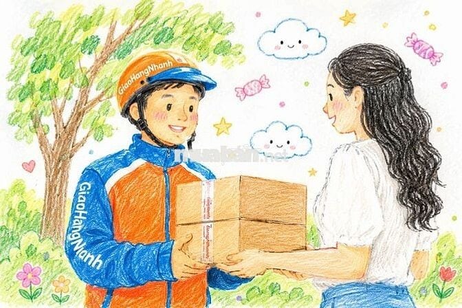 Tài xế Shipper Giao hàng - Bưu cục Sơn Trà
