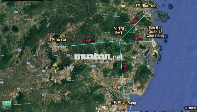 Bán đất nghỉ dưỡng view đẹp tại Khánh Hòa - Hoa hồng cho môi giới: 2%