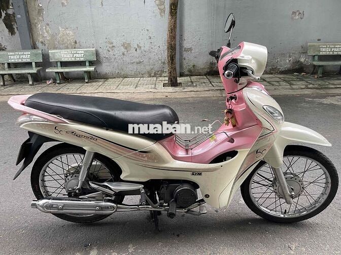 SYM Angela 50 Nữ Hồng trắng
