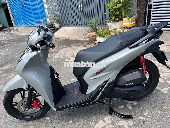 Honda SH160 ABS Tự động Xám xi măng Thấp