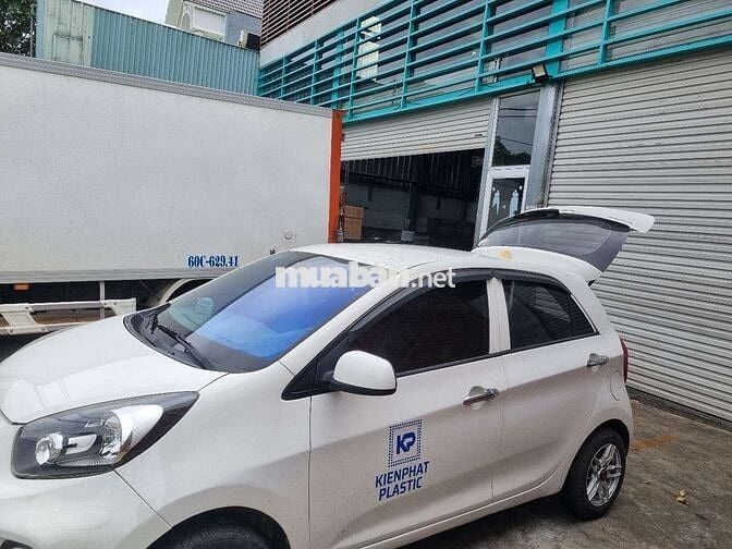 Kia Morning 2015 MT  Số sàn Trắng