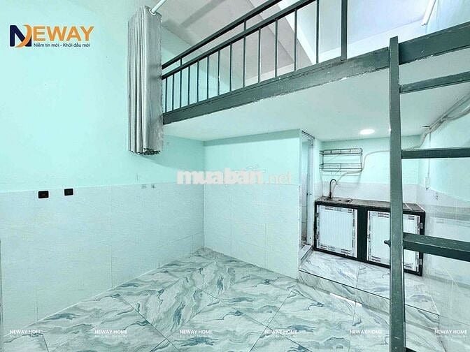 CHO THUÊ PHÒNG GÁC CỬA SỔ FULL NỘI THẤT GẦN ĐẠI HỌC VĂN HIẾN