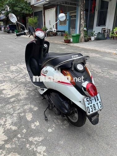 SYM Elite 50 2019 Đỏ Trắng 50cc