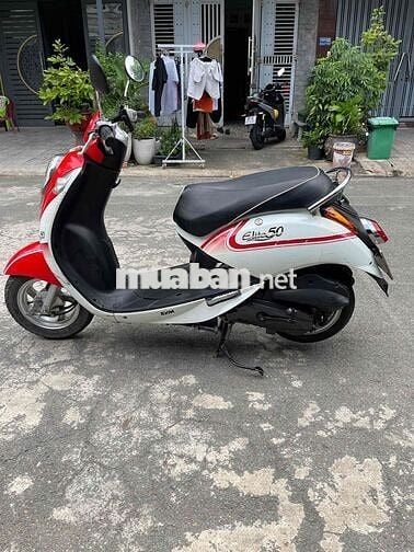 SYM Elite 50 2019 Đỏ Trắng 50cc
