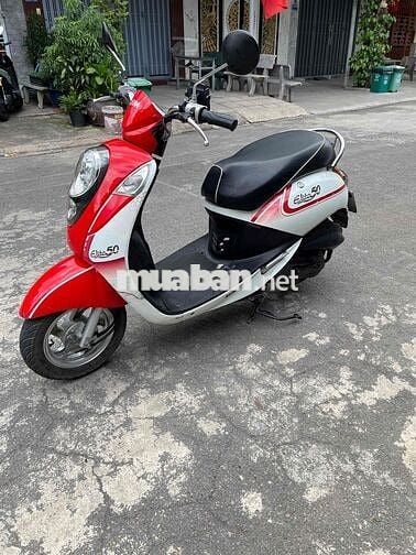 SYM Elite 50 2019 Đỏ Trắng 50cc