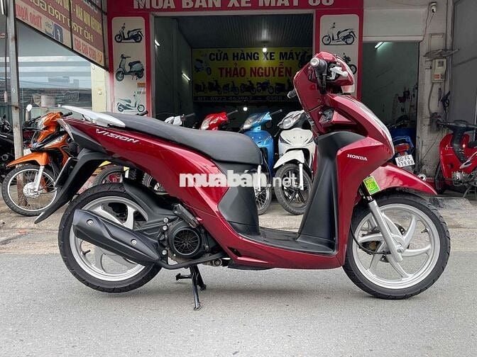 Honda Vision 2018 Tự động màu Đỏ