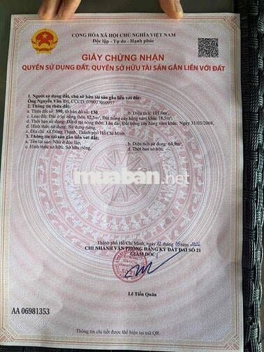 🏡 ĐẤT SHR GẦN CHỢ THỚI TỨ – VỊ TRÍ ĐẸP, XÂY DỰNG TỰ DO