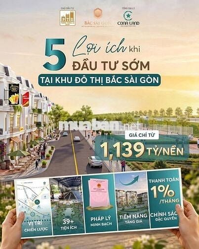 Dự án Khu Đô Thị Bắc Sài Gòn - Phú Giáo - Bình Dương